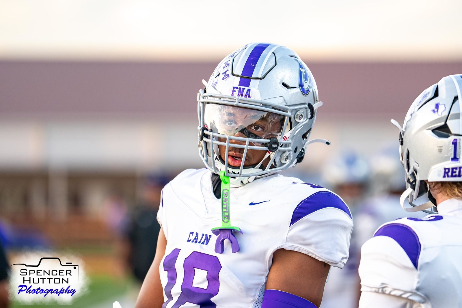 Senior tight end Deaunte Barr ready for battle