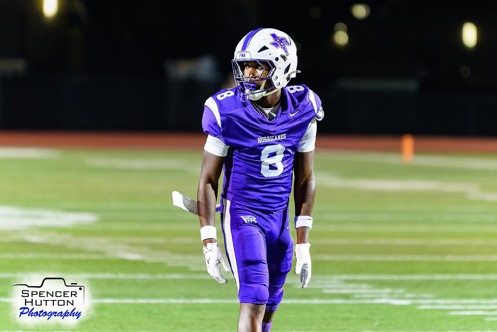 Israel Smith on Senior Night at Klein Memorial Stadium