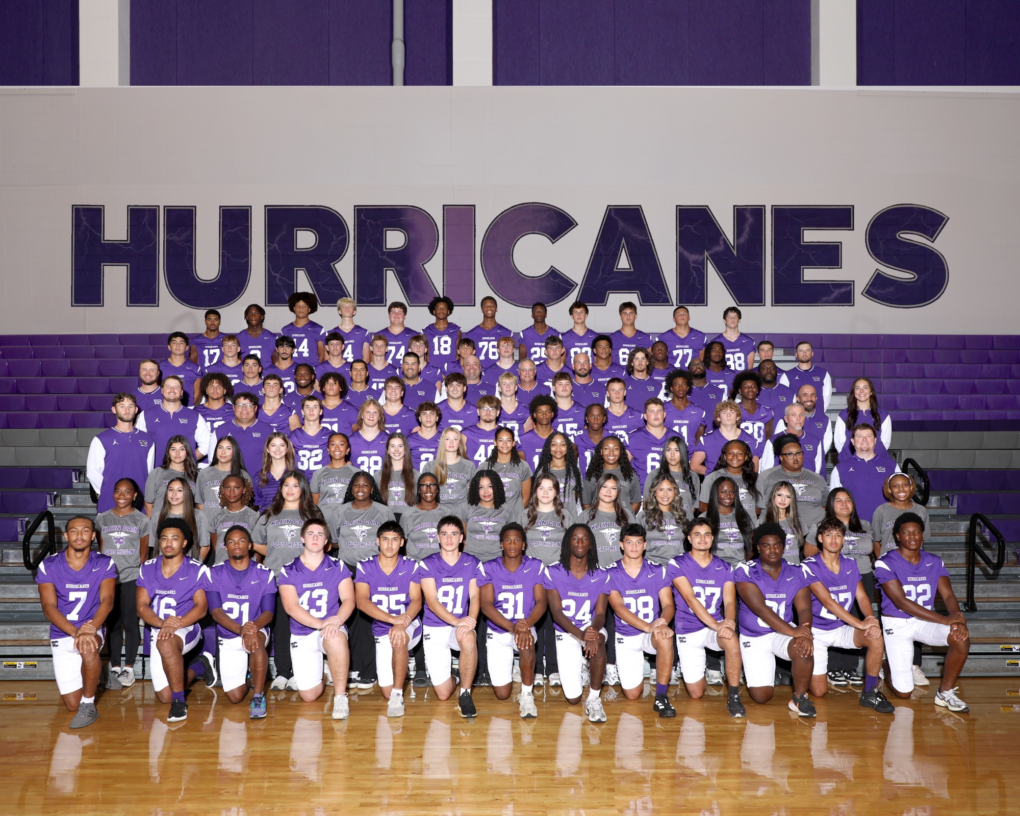2026 Klein Cain Hurricanes varsity football team